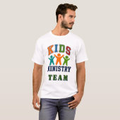 🧸 キッズミストリー・チーム・タイポグラフィー 👕 Tシャツ (正面フル)