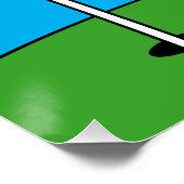 キッズミニゴルフパットパットバースデーパーティーへようこそ ポスター (コーナー)