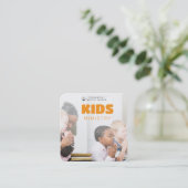 キッズミニストチャーチ招待状コールカード コーリングカード (スタンド正面)