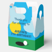 キッズミニチュアゴルフバースデーパーティーカスタム フェイバーボックス (オープン)