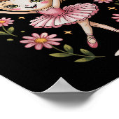 キッズミームイタリアンブレインロットバレリナカプチーナT- ポスター (角)