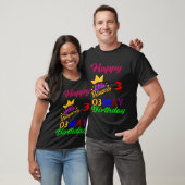 キッズメイ女子誕生日3 5月3日 Tシャツ (ユニセックス)