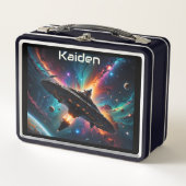 キッズメタル弁当箱の取り外し メタルランチボックス (正面)