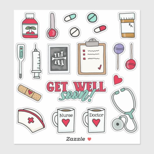 キッズメディカルキット シール (シート)