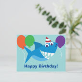 キッズメディカルデンタル患者の誕生日の挨拶 ポストカード (スタンド正面)