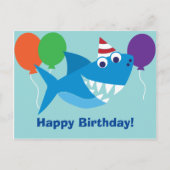 キッズメディカルデンタル患者の誕生日の挨拶 ポストカード (正面)