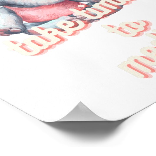 キッズメディテーションのポスターアート ポスター (角)