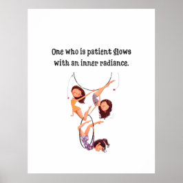 キッズメディテーションアートポスタールームデコール ポスター