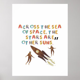 キッズメディテーションアートポスタールームデコール ポスター