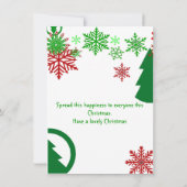 キッズメリークリスマスサンタライディングキリンのトナカイ (裏面)