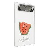 キッズモダン先生手描きスイカ果実 ミニクリップボード (アングル)