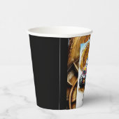 キッズモンスタお洒落ートラック誕生日 紙コップ (右)