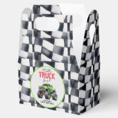 キッズモンスタモダンートラック誕生日パーティー フェイバーボックス (オープン)