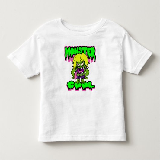 キッズモンスタークール トドラーTシャツ (正面)