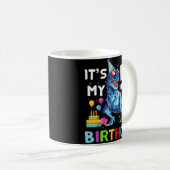 キッズモンスタートラック5番誕生日少年5年5年Ol コーヒーマグカップ (正面右)