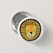 キッズライオンジャングル動物 缶バッジ (正面&裏面)