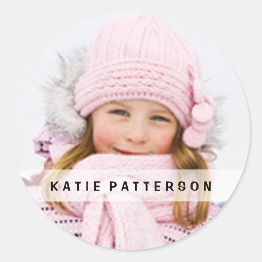 キッズラウンド閉鎖ステッカー ラウンドシール (正面)