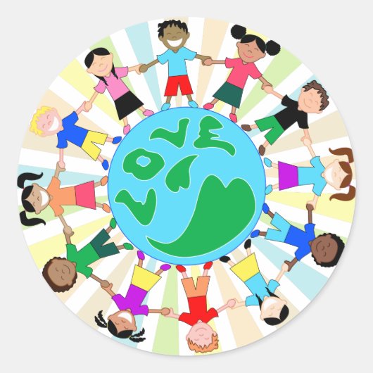 キッズラブグローブ ラウンドシール (正面)