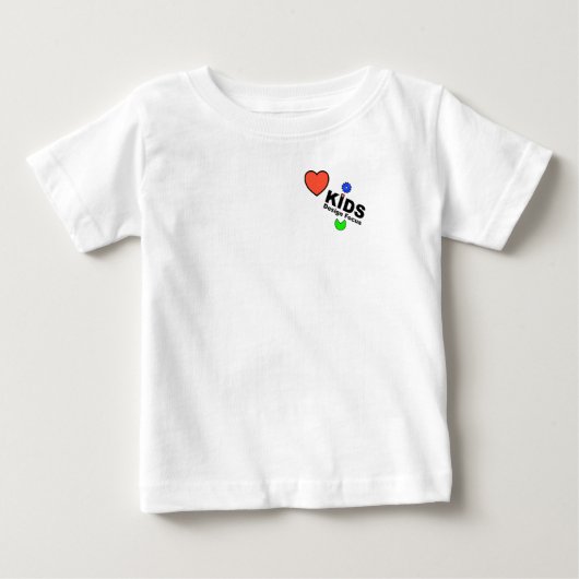 キッズラブ ベビーTシャツ (正面)