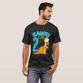 キッズラー私は2恐竜トレックス2番目の誕生日の子供G Tシャツ (正面フル)