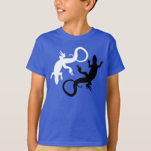 キッズリザードTシャツリザードアオーガニックートシャクールツ Tシャツ