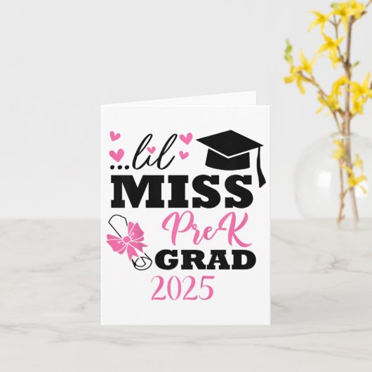 キッズリッ恋しく思クプレK卒業プレスクール卒業生 カード (黄色い花)