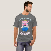 キッズリッ誇りを持ったト農家シャツピグ農業ボーイ Tシャツ (正面フル)