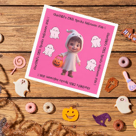 キッズリトルスポックスハローウィンパーティ スタンダードカクテルナプキン