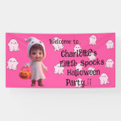 キッズリトルスポックスハローウィンパーティ 横断幕 (横)