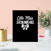 キッズリトルShenanigansかわいいSt patricks dayキ アクリルサイン (ウェディング)