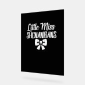 キッズリトルShenanigansかわいいSt patricks dayキ アクリルサイン (傾斜)