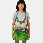 キッズルアウ(ハワイ式宴会)やレッツジャストエプロンフラ エプロン (インサイチュ)