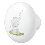 キッズルームドアノブ セラミックノブ (右)