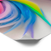 キッズルーム引用文スクリプトポスターユニコーンウォールアート ポスター (角)