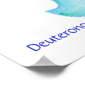 キッズルーム聖なる書物、 経典、神はあなたを愛し、テディベア ポスター (角)