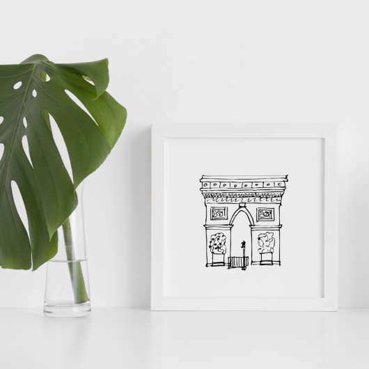 キッズルーム | 凱旋門パリ ポスター