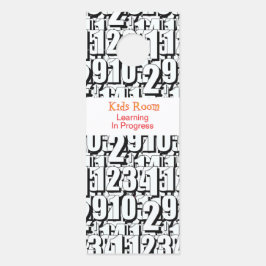 キッズルー学ム進行中/トイルーム ドアノブサイン