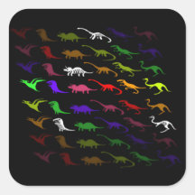 キッズレインボーカッコいいカラフルかわいい恐竜