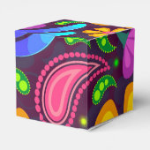 キッズレインボーカラー抽象芸術 フェイバーボックス (裏面サイド)