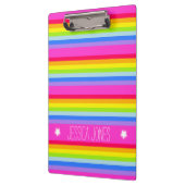キッズレインボーストライプズのフルネームのクリップボード クリップボード (左)