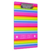 キッズレインボーストライプズのフルネームのクリップボード クリップボード (右)