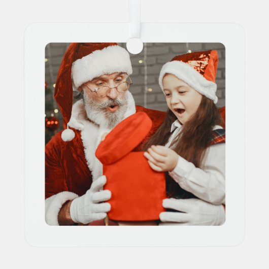 キッズレターKモノグラムクリスマスツリー メタルオーナメント (裏面)