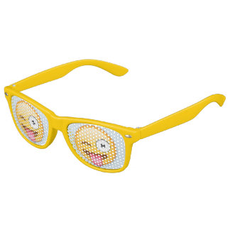 キッズレトロパーティー絵文字シェード キッズサングラス