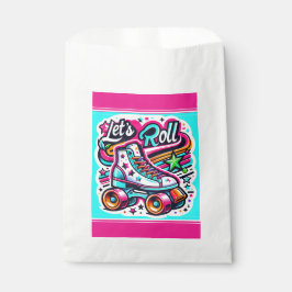 キッズレトロローラースケートで滑るパーティーフェイトバッグ フェイバーバッグ