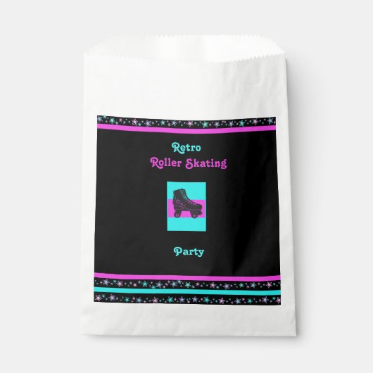 キッズレトロローラースケートで滑るパーティーフェイトバッグ フェイバーバッグ (正面)