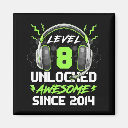 キッズレベル8 2014 8素晴らし誕生以降のロック解除 マグネット (正面)