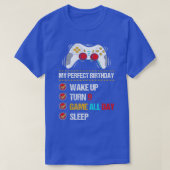キッズレベル9ビデオゲーム第9誕生日ゲーマー Tシャツ (デザイン正面)