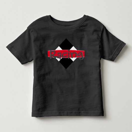 キッズレース トドラーTシャツ (正面)
