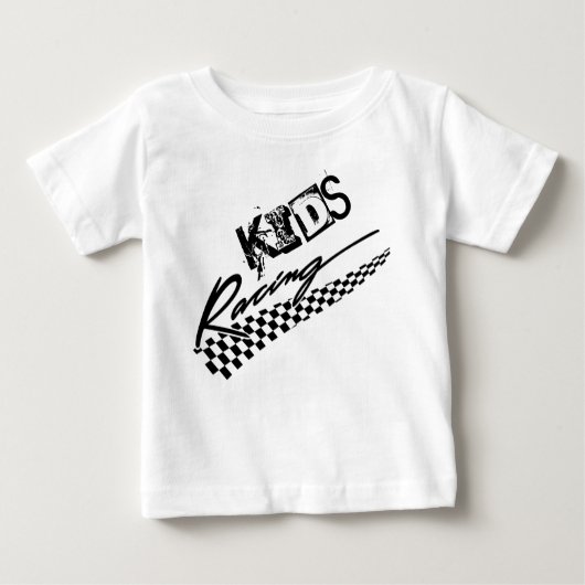 キッズレース ベビーTシャツ (正面)