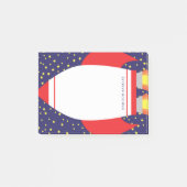 キッズロケット船の外空可愛い ポストイット (正面)